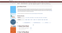 Desktop Screenshot of banjochords.net